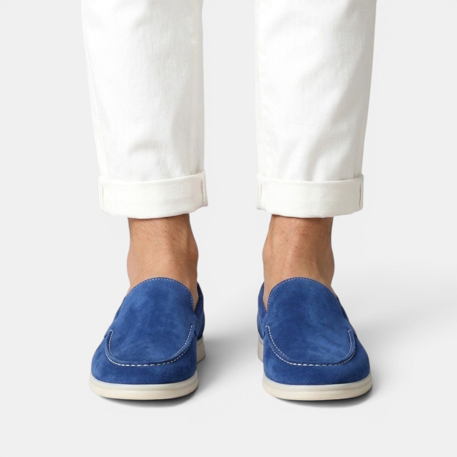 Mocasines Hombre Serraje Slip-On