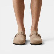 Men's Vegan Suede Clogs