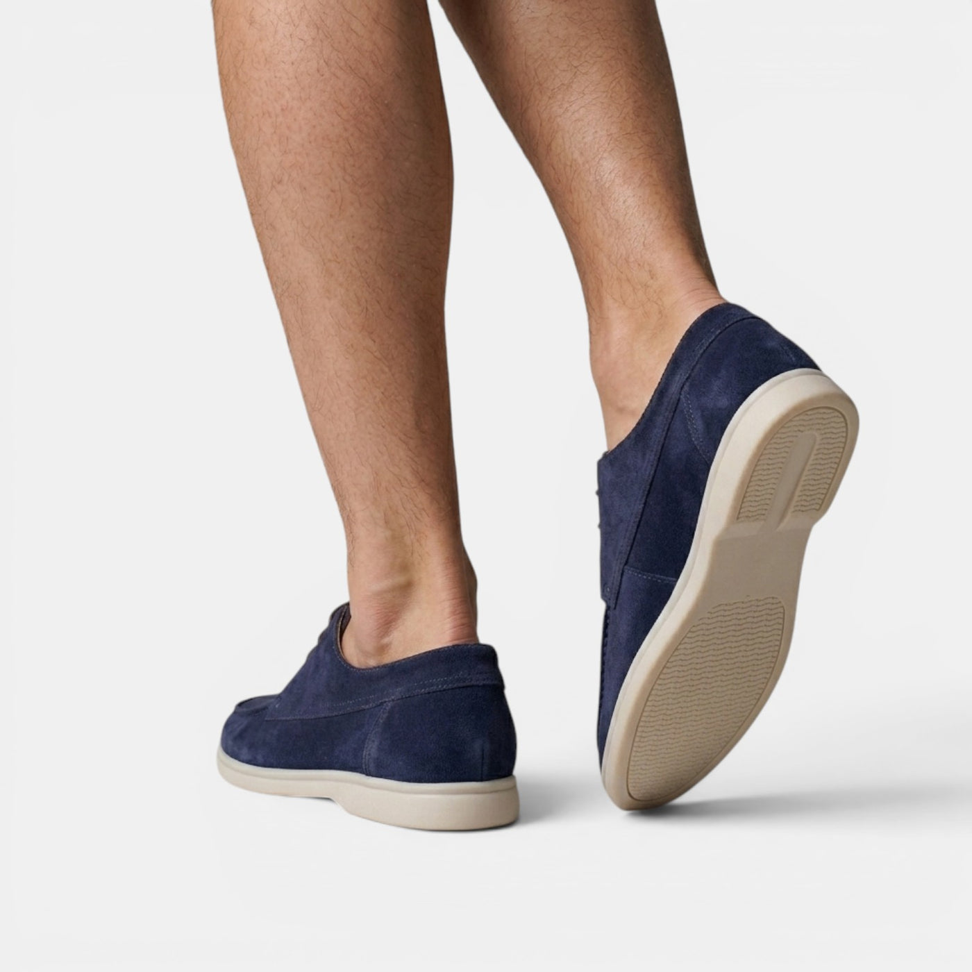 Men's Suede Boat Loafers