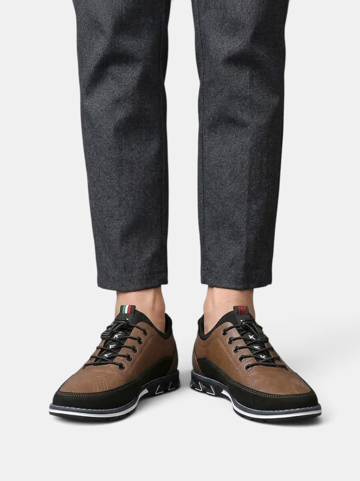 Zapatos Oxford Hombre Cuero Elegante