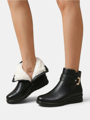 Botines Mujer Antideslizantes con Pelo