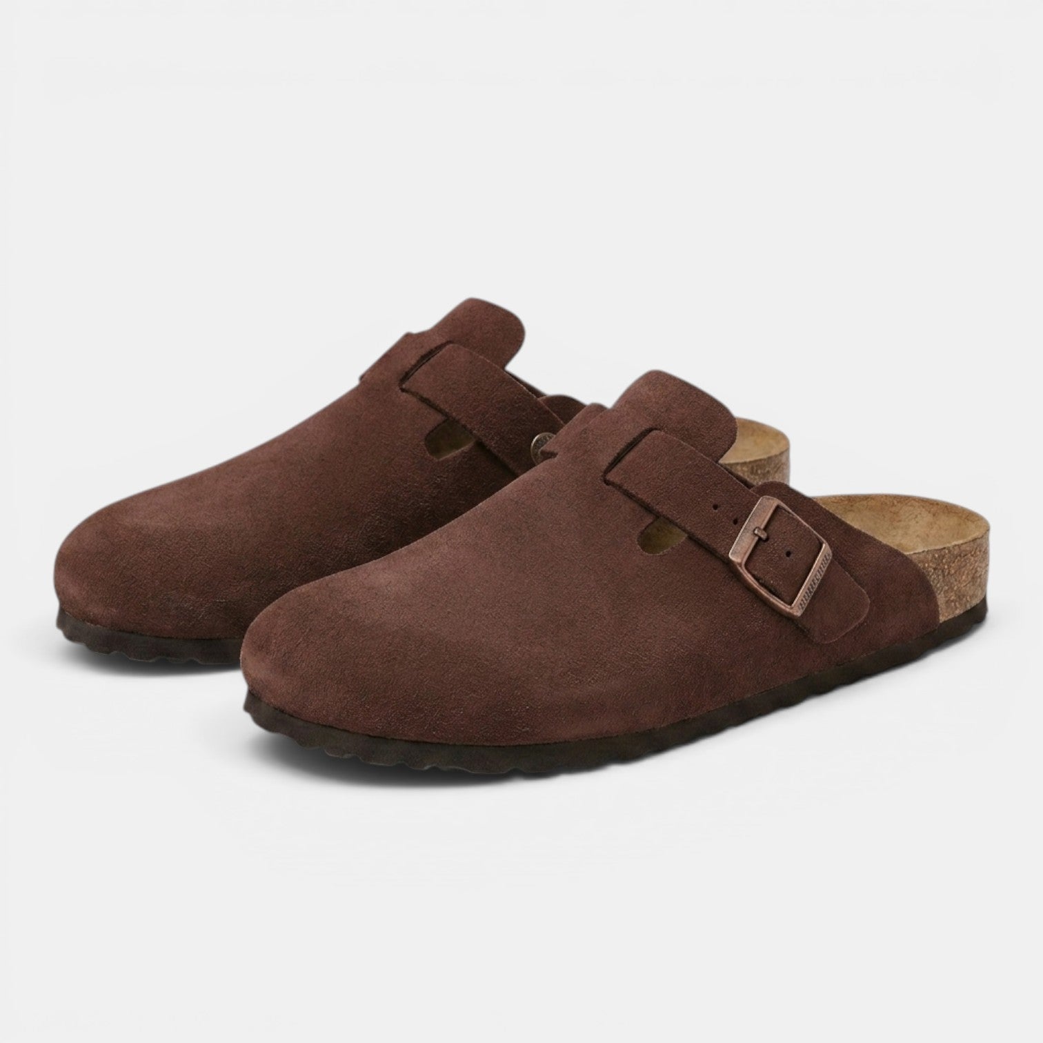 Men's Vegan Suede Clogs