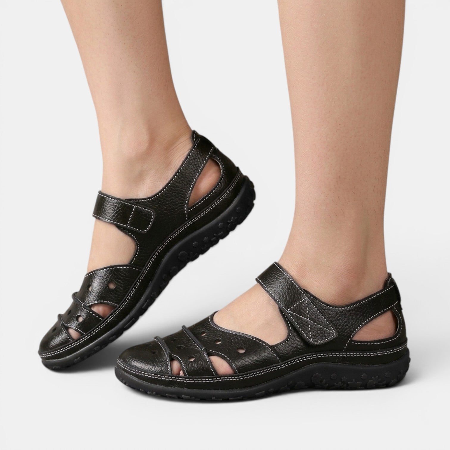 Sandalias Ortopédicas Mujer Velcro