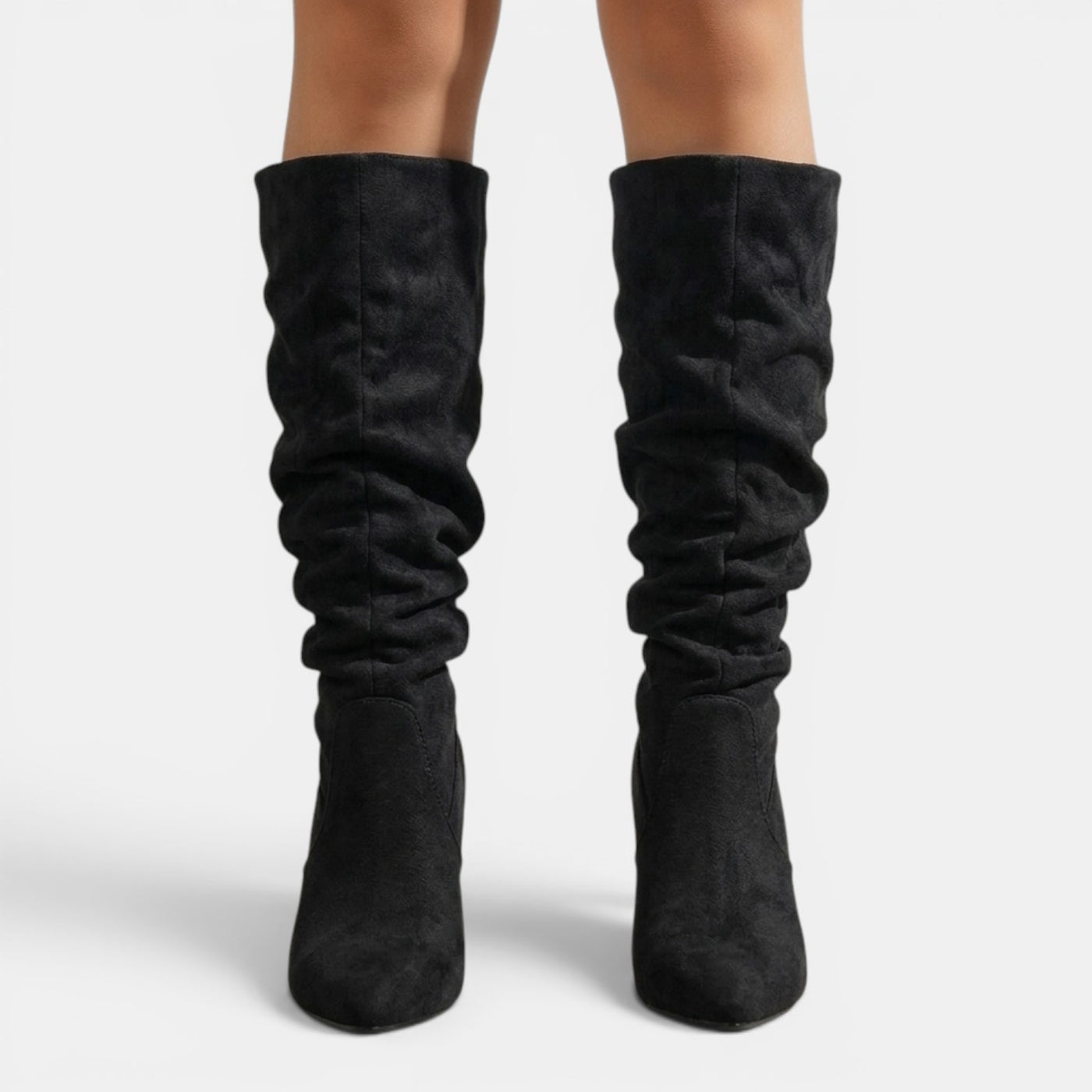 Botas Altas Ante Mujer