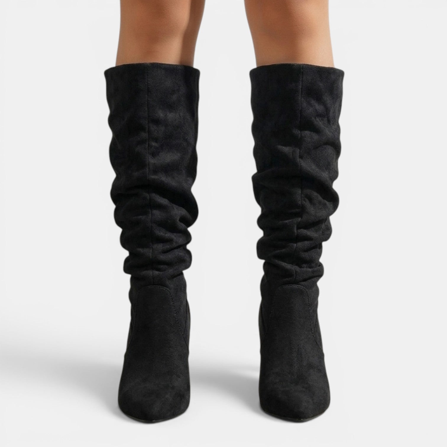 Botas Altas Ante Mujer