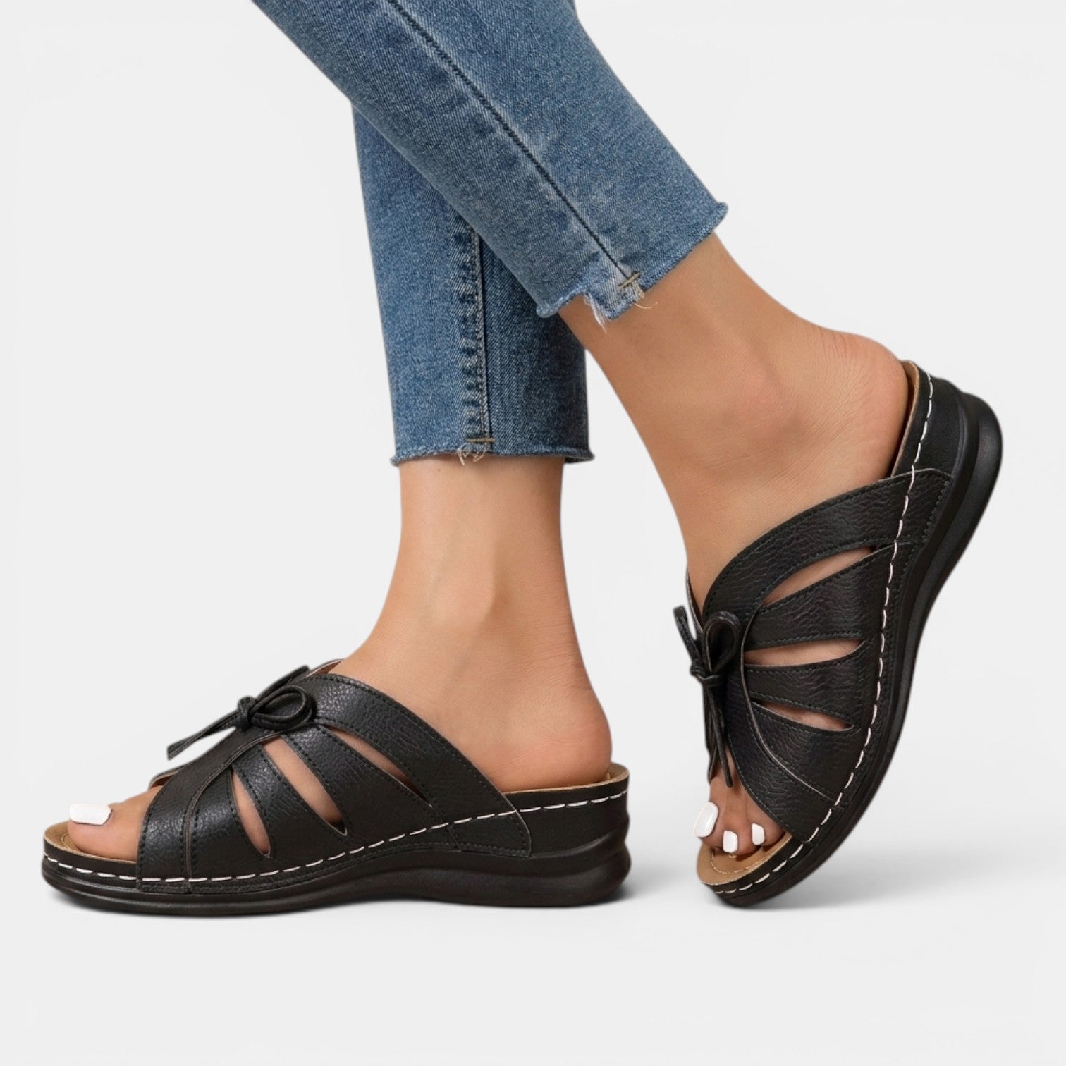 Sandalias Romanas Cuña Mujer