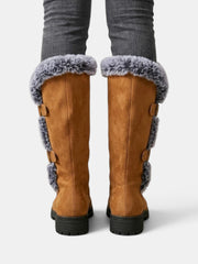 Women's Winter High Boots with Fur