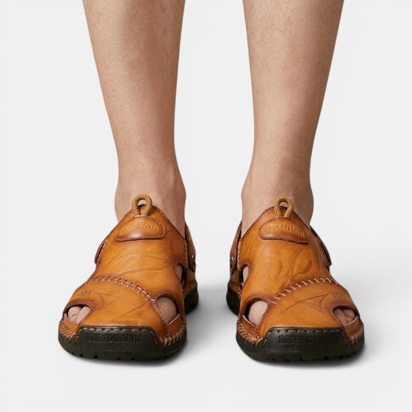 Men's Leather Roman Sandals