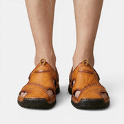 Men's Leather Roman Sandals