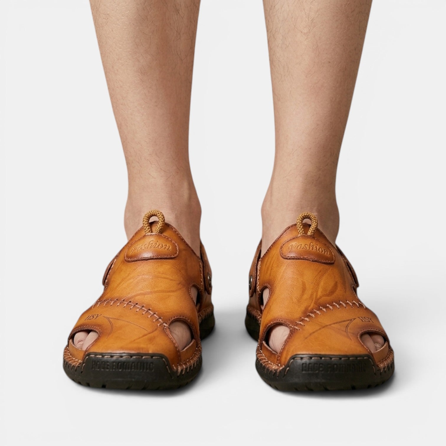 Men's Leather Roman Sandals