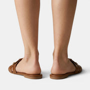 Sandalias Mujer Piel Hebilla
