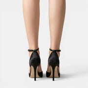 Women's Stiletto Heel Satin Sandals