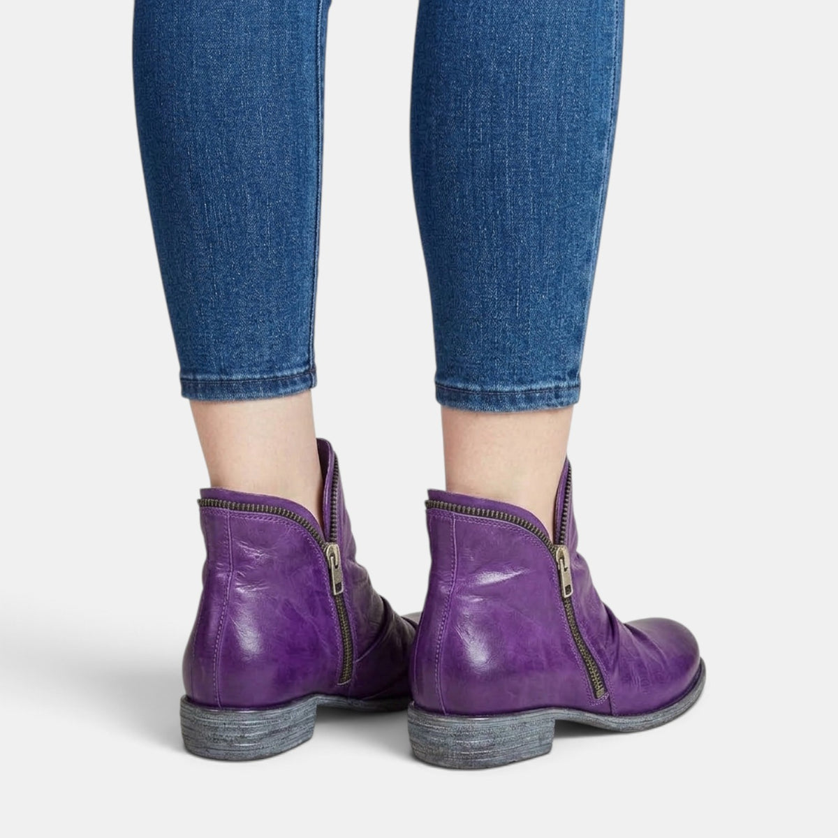 Botas Ortopédicas de Mujer con Suela de Gel y Tacón Estable