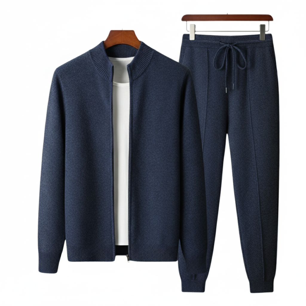 Chándal Hombre Premium 100% Merino Wool – Conjunto Elegante y Cómodo
