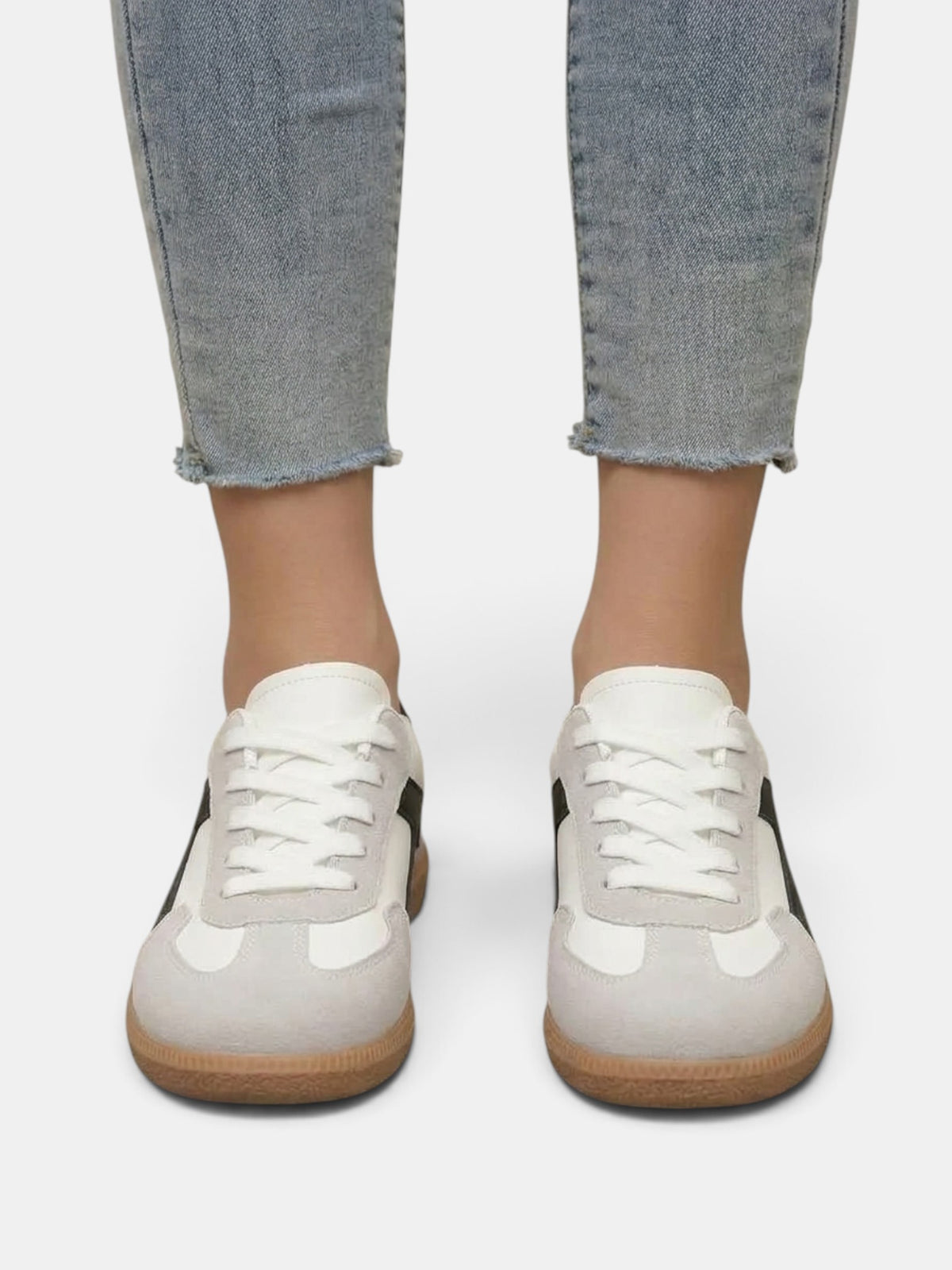 Zapatillas Mujer de Piel Casual