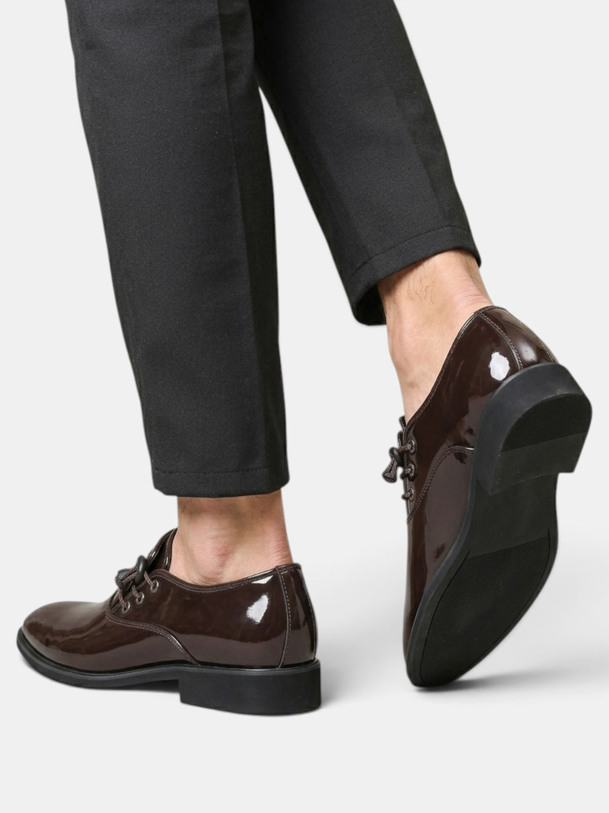 Zapatos Oxford Hombre de Charol