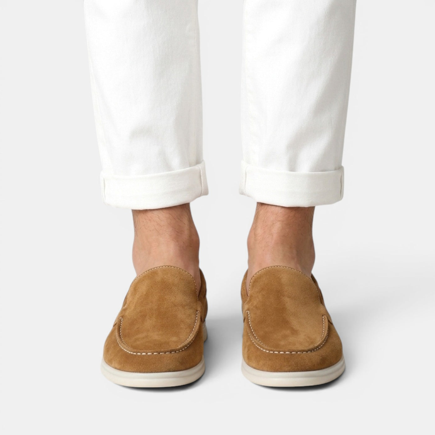 Mocasines Hombre Serraje Slip-On
