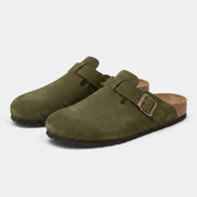 Men's Vegan Suede Clogs