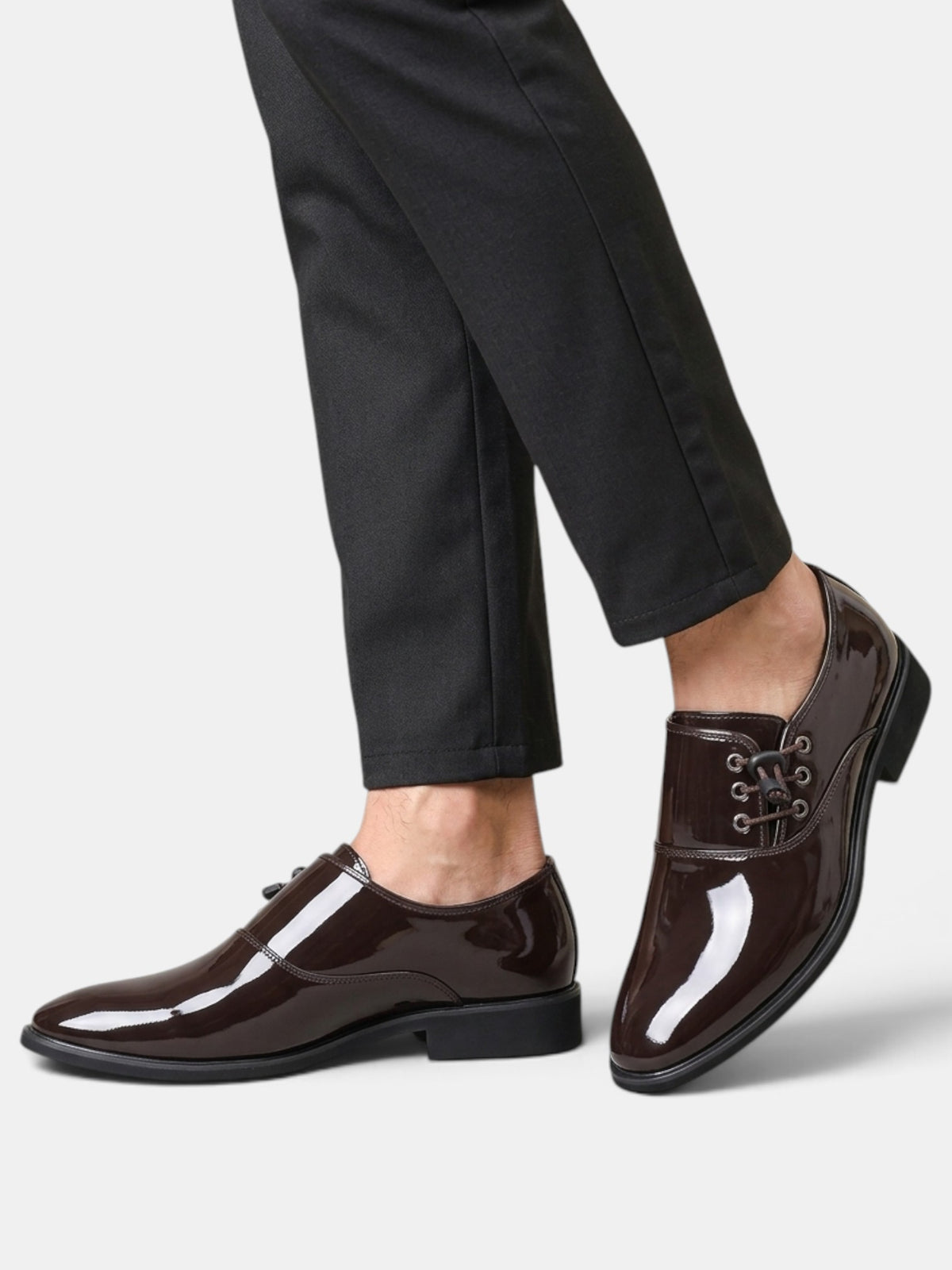 Zapatos Oxford Hombre de Charol