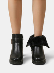 Botines Mujer Antideslizantes con Pelo