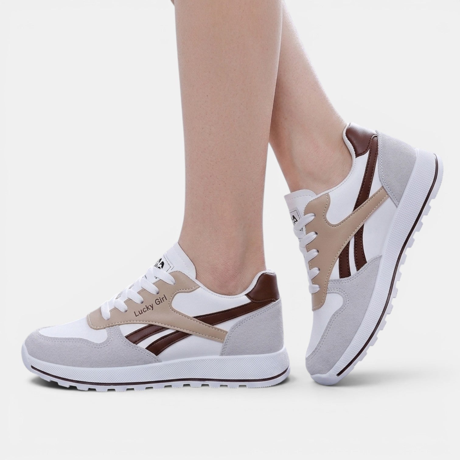 Zapatillas Mujer Ortopédicas Blancas