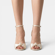Women's Stiletto Heel Satin Sandals