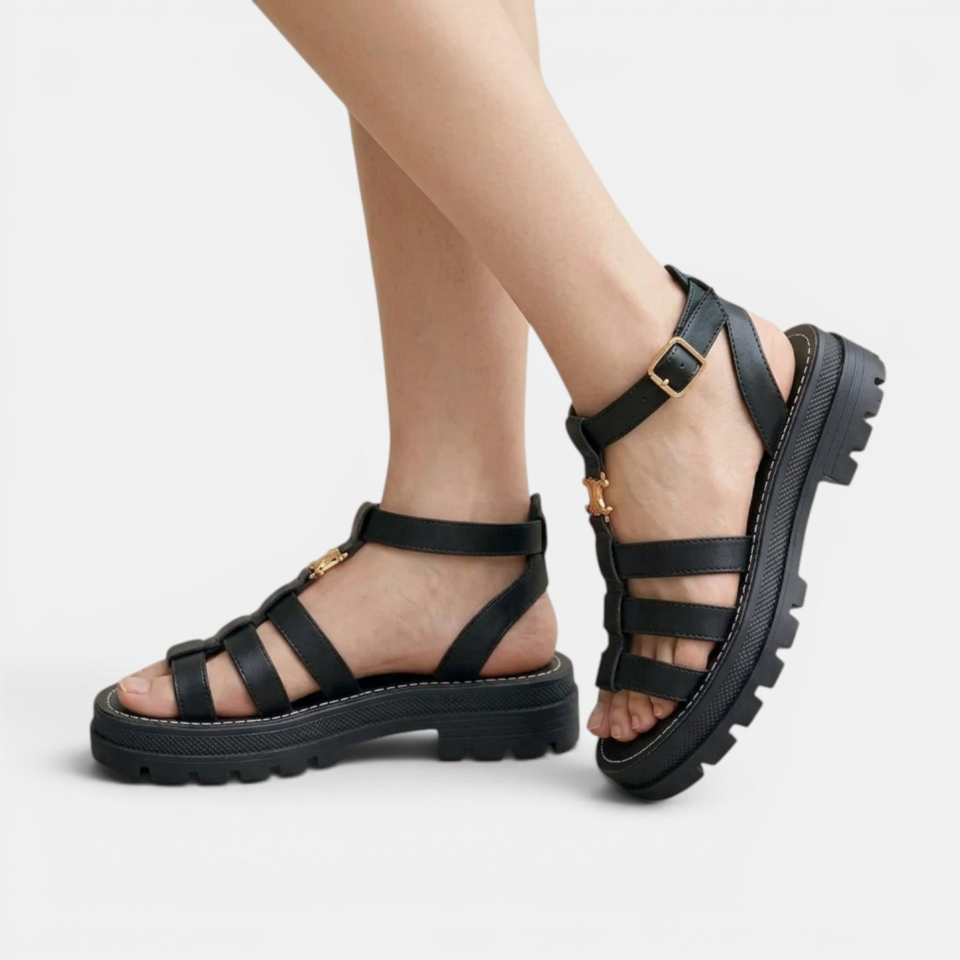 Sandalias Mujer Suela Gruesa Verano