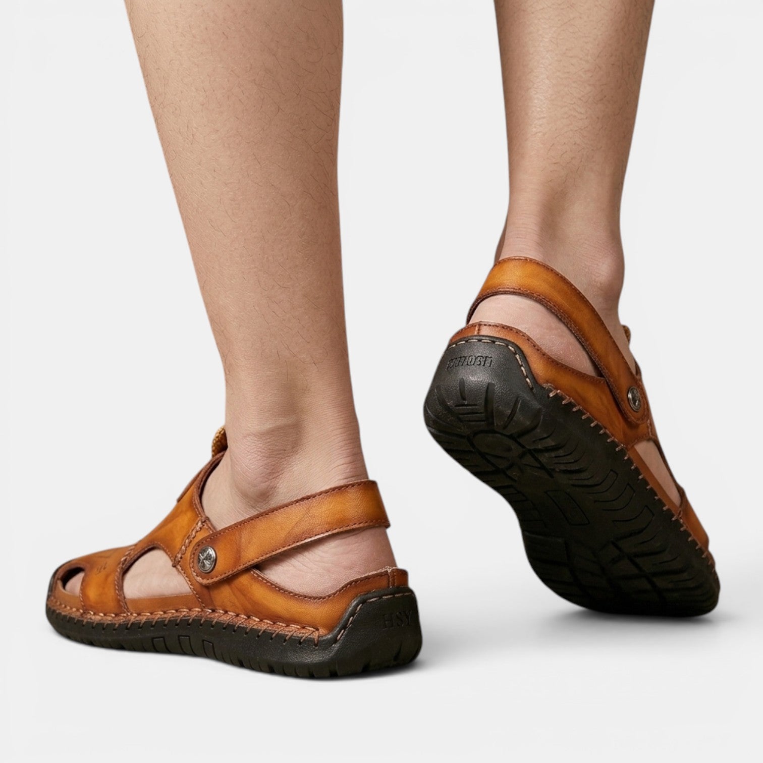Men's Leather Roman Sandals