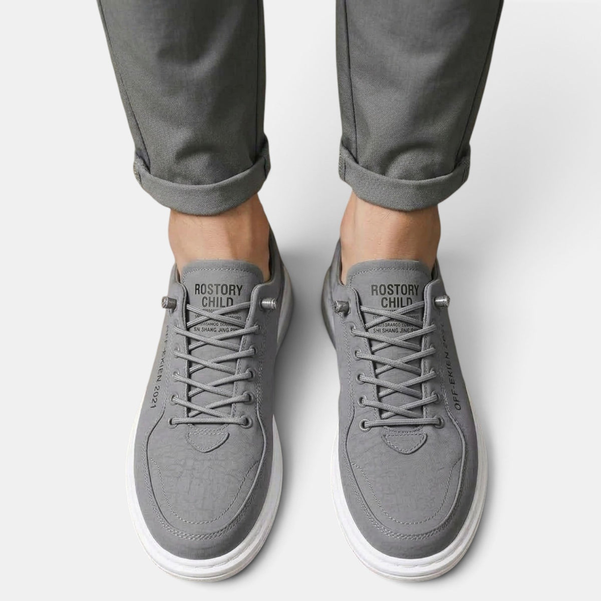 Zapatillas de Cuero Hombre Urbanas Premium