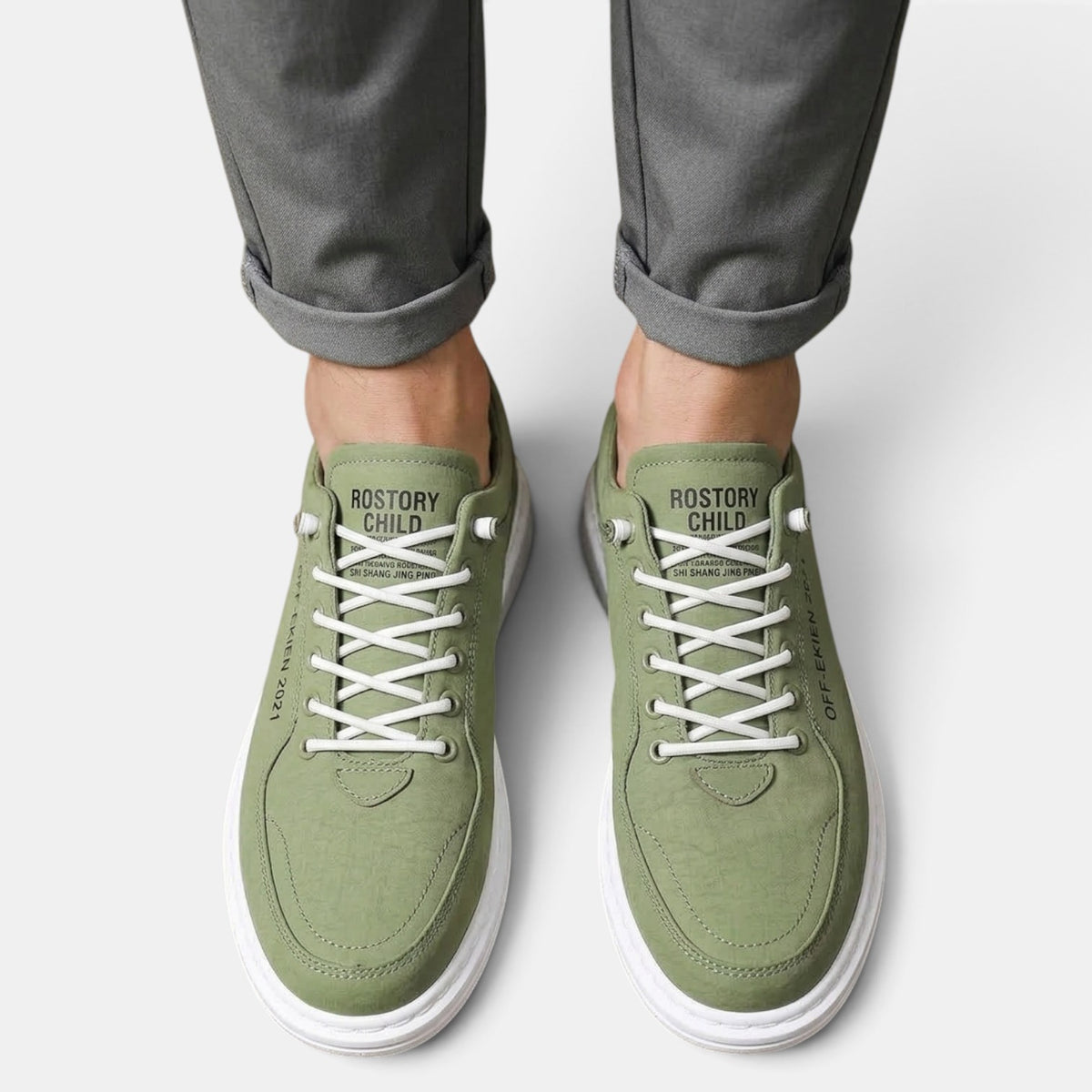 Zapatillas de Cuero Hombre Urbanas Premium