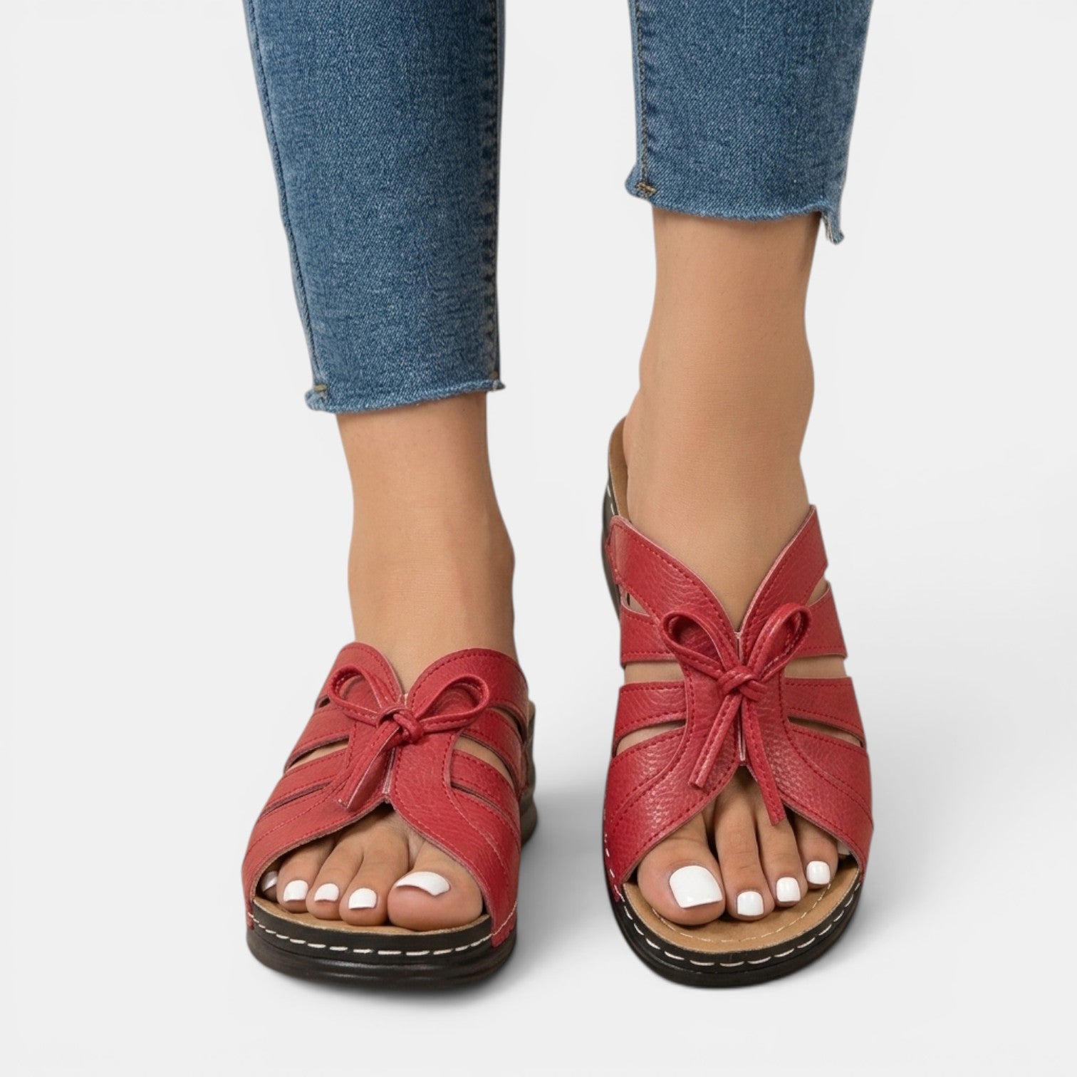 Sandalias Romanas Cuña Mujer