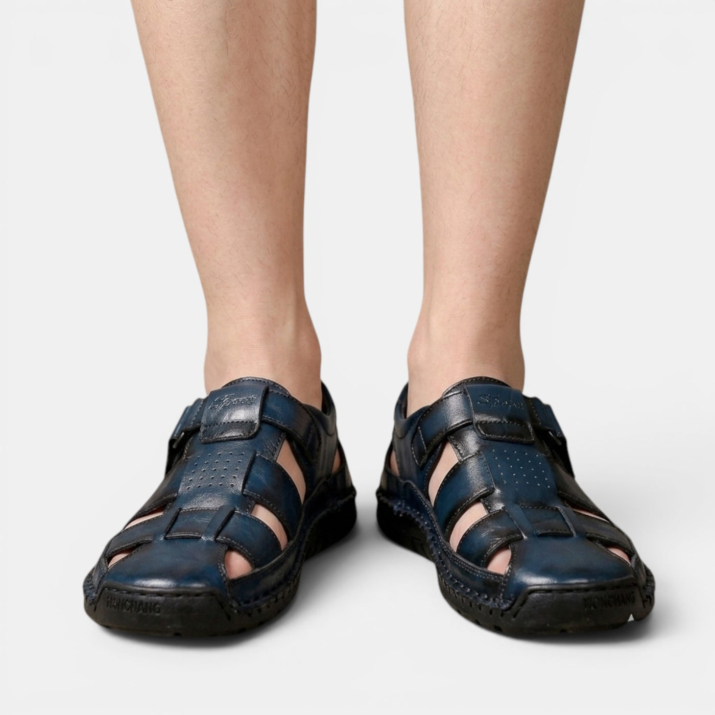 Men's Leather Fisherman Sandals