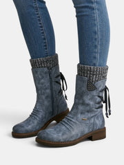 Botines Mujer de Piel y Ante