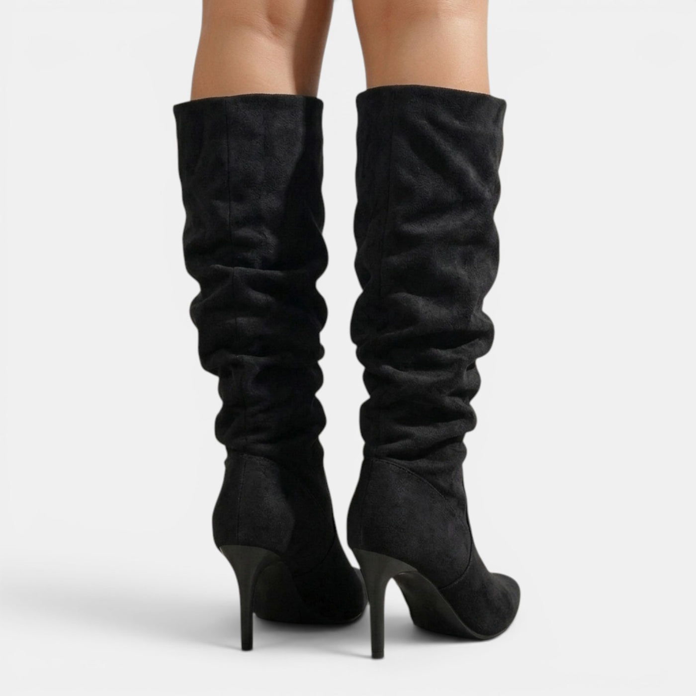 Botas Altas Ante Mujer