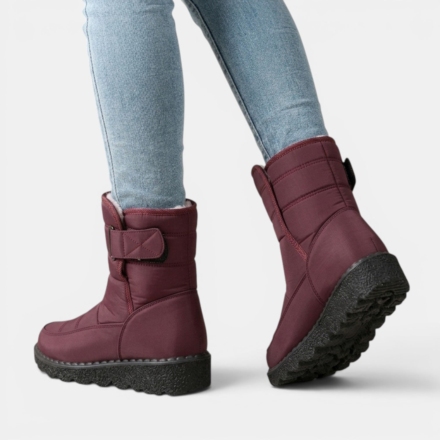 Botines Nieve Mujer Pelo