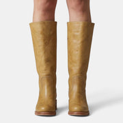 Women's Mid-Calf Block Heel Boots