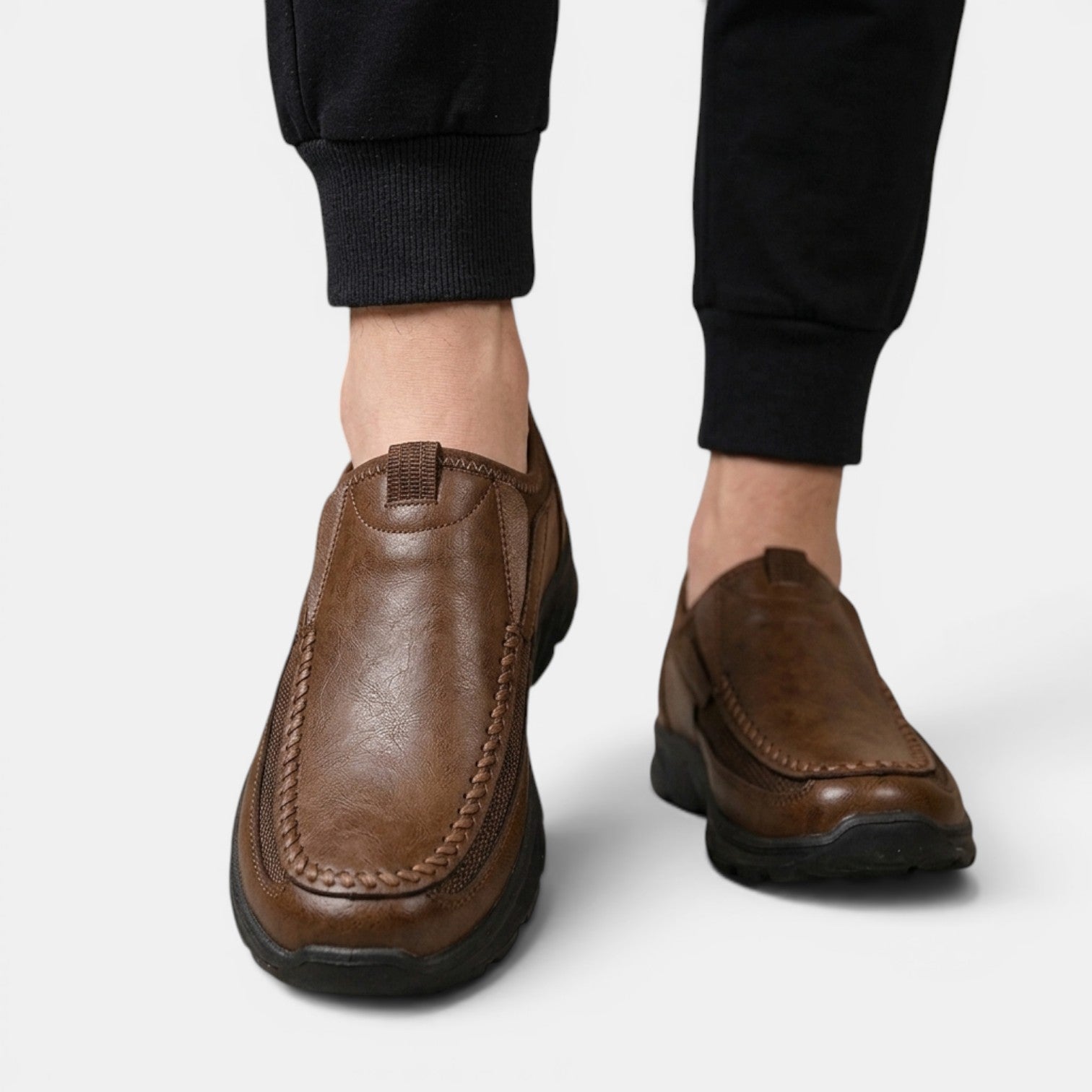 Men's Leather Orthopedic Loafers