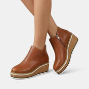 Botines Mujer Elegantes Suela Gruesa