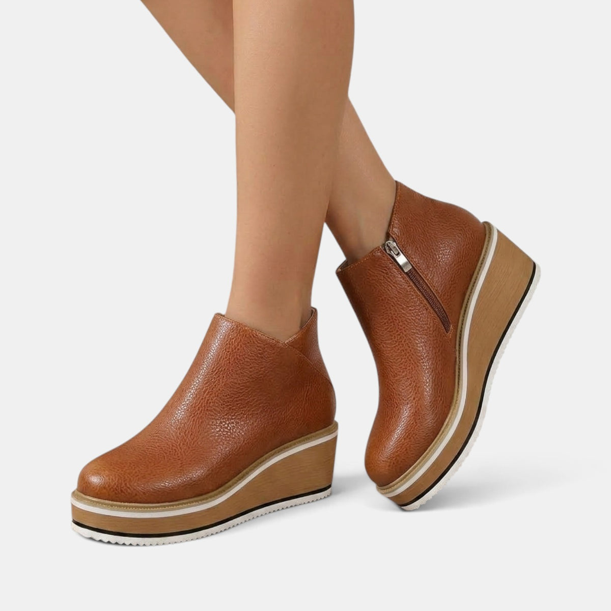Botines Mujer Elegantes Suela Gruesa
