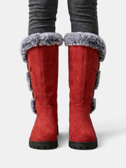 Women's Winter High Boots with Fur