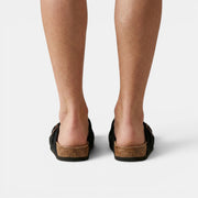 Men's Vegan Suede Clogs