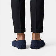 Men's Elegant Suede Driver Loafers