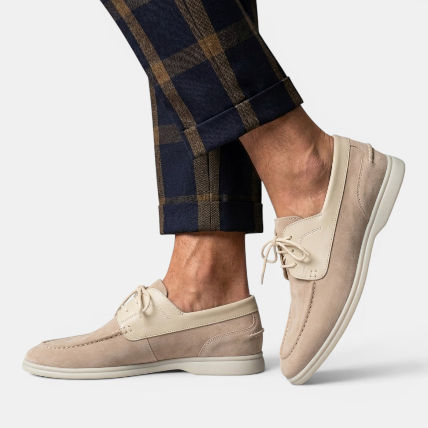 Men's Leather Boat Shoes