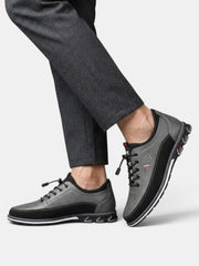 Zapatos Oxford Hombre Cuero Elegante