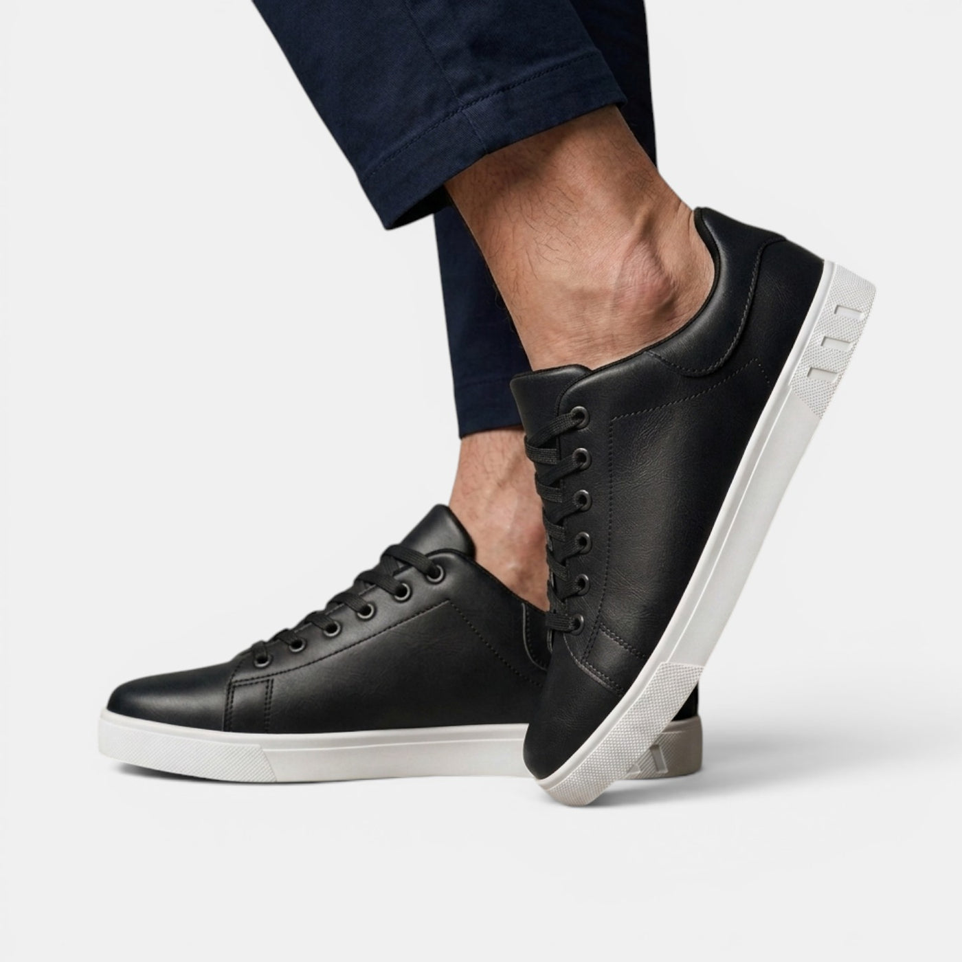 Men's Casual Leather Sneakers