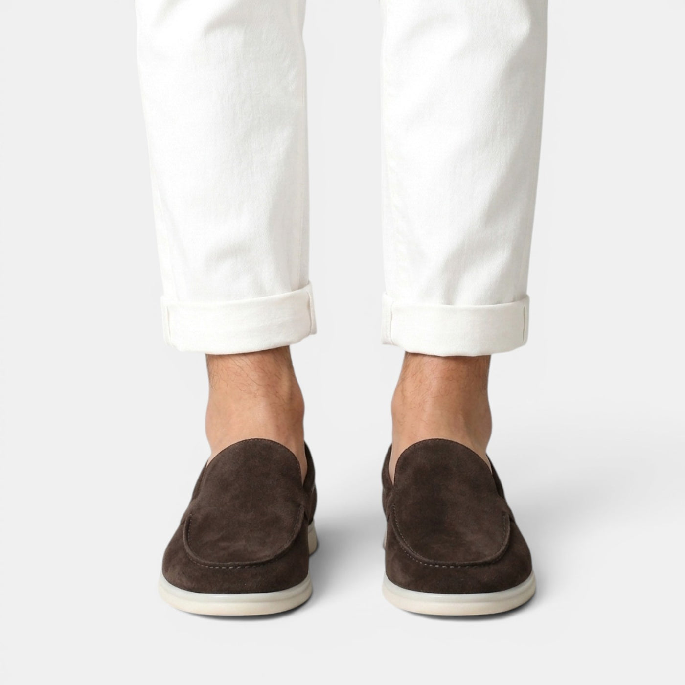 Mocasines Hombre Serraje Slip-On