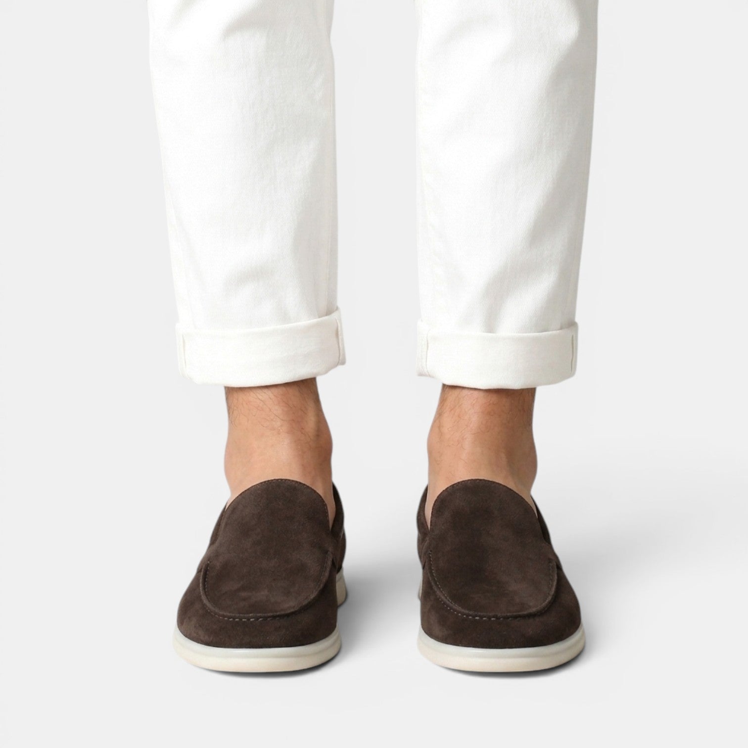 Mocasines Hombre Serraje Slip-On