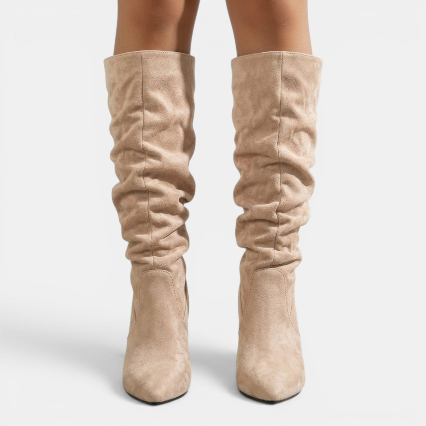 Botas Altas Ante Mujer