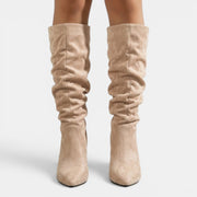 Botas Altas Ante Mujer