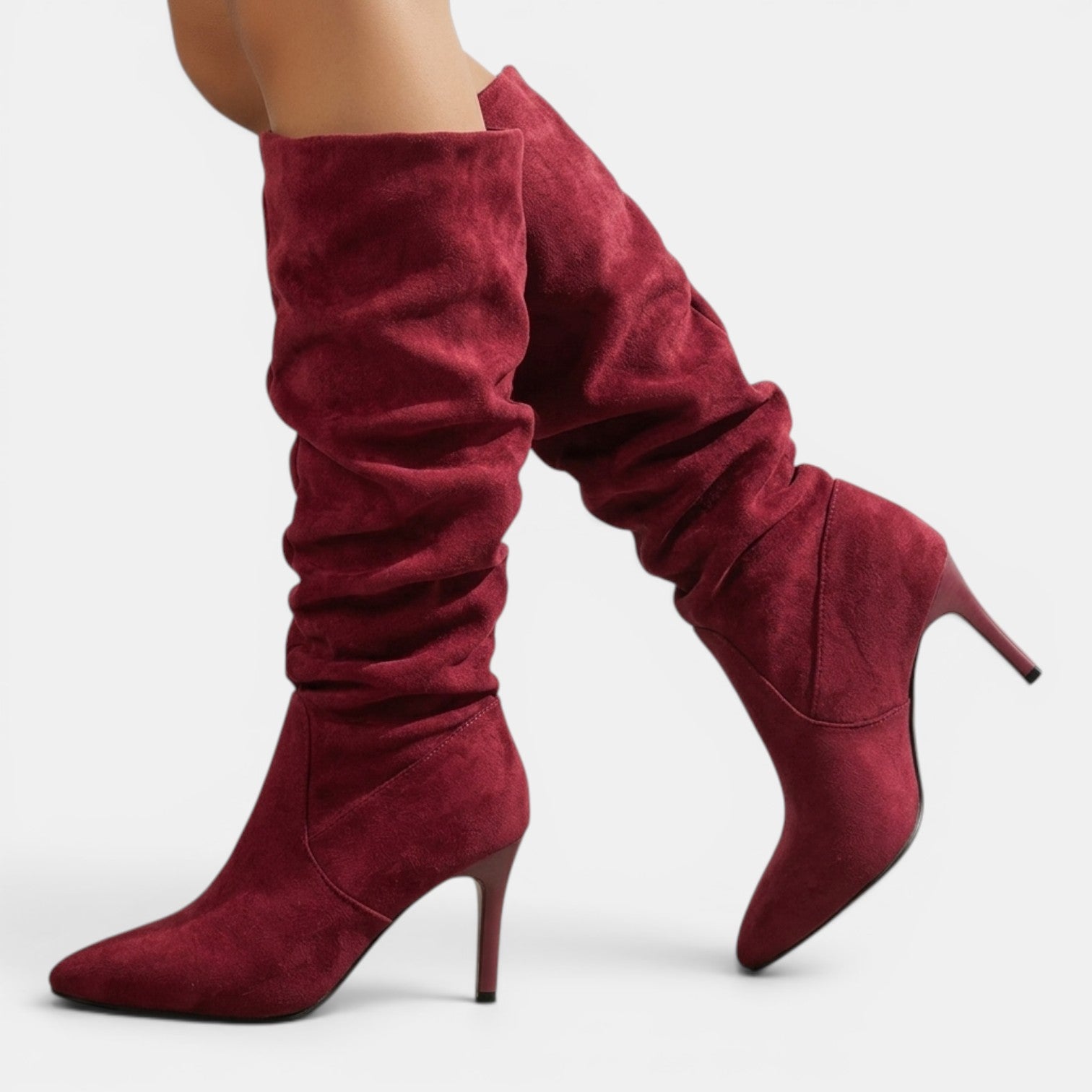 Botas Altas Ante Mujer